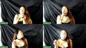 Smoking and coughing Non Nude Volume 4 ***WMV version***