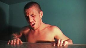 Arab twink suck in glory holes and fucked in toilet