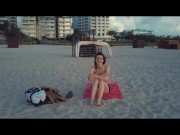 South Beach Drone Footage with Piper Blush