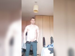 LongJohn0Hara changing from his Green dinner date dress into his street wear garments