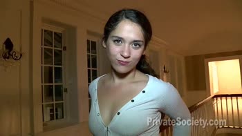 Big Cock Freak Show: Brunette Devouring BBC Creampies