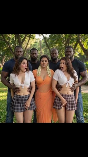 Busty actress poses in a Bollywood-inspired shoot