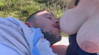 Breastfeeding outside in public