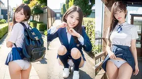 s Panties Fetish - Unaware She's the Center of Attention