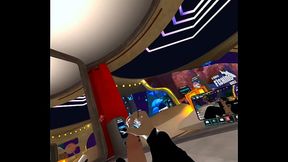 Gay femboy jerking off in vrchat