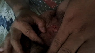 Old stepson lickling big hairy pussy