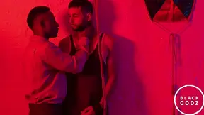 BLACK GOD Liam Cyber fucks Argos' tight butt