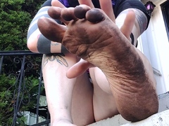 Blonde emo amateur solo masturbation