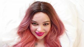10 MINUTES OF FACE FETISH | PINK HAIR 4K