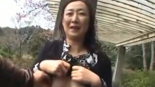 52yr old Bashful Japanese Granny Likes to Boink (Uncensored)