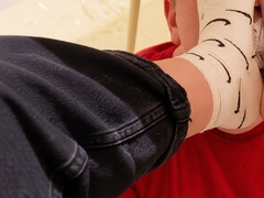 Black Amateur Explore Hot Foot Fetish