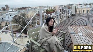 SIS.PORN. Dirty-minded Bitch tries Cigarettes and Passionate Fucking