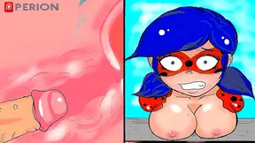 Miraculous Ladybug Teen Gets Horny With Busty Cosplay Butt Action