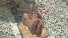 Spy videos from the real nude beach (compilation)