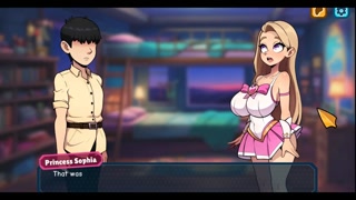 Princess Sophia [ HENTAIGame ] Bratty PRINCESS strip NAKED !