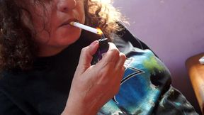 Smoking Morning Cigarette Routine with Fatty Yum Yum
