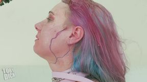 Petite Horny Coed Alice Wolfsbane Gets Her Love Holes Banged by Toby Dick!