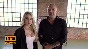 itsPOV - Angie Lynx wants a threeway before she'll sign