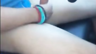 Wanking and cumming in the car with a buddy 4
