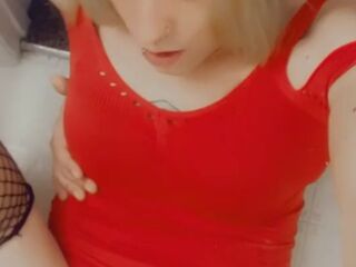 Cute feminine trans will spread her legs and look you in the eyes while you fuck her brains out!