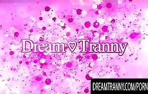 Tranny Slut Nicolly Pantoja Has Her Butt Railed by a Machine
