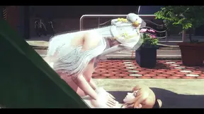 Jean's Futanari Pleasure: Ningguang Gets Fucked