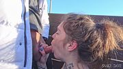 Blowjob aktion draußen im freien
