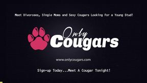 Black Cougar Opens Her Pussy For Some Craker Dick - Pleasure Bunny And Mark Zane