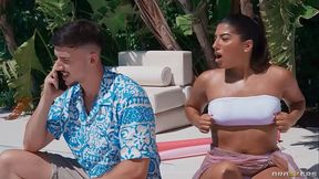 Pool Prankster Drowns In Ass Jasmine Sherni / Brazzers/ Enter XVPROMO on official site for discount