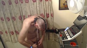 Running on Tread Mill with Toys