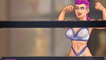 Sweatin It Out With The Fuckable Gym Teacher In Summertime Saga 33