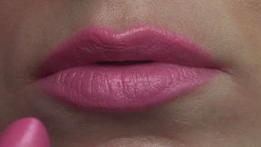 Light Pink Lipstick Lips