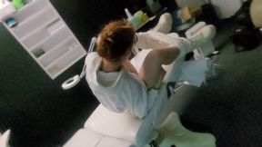 After the Massage, the Masseuse Decided She Wanted to Have Some Fun and Asked the Client to Help