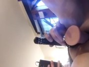 My cuckold girlfriend Mistress  playing with her favorite toy POUNDER