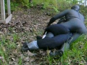 Quick frogman outdoor hump