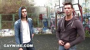 Marek & Johnny Have Anal Sex In Public After Playing Basketball