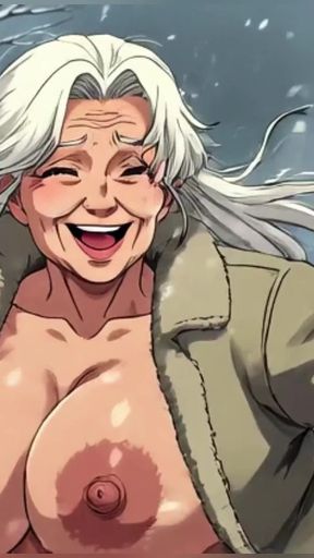 Ai Granny Winter Tits