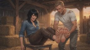 Tickling Stories #1: Surrendering My Ticklish Soles