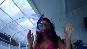 Testing Out My New Snorkel Naked - WMV