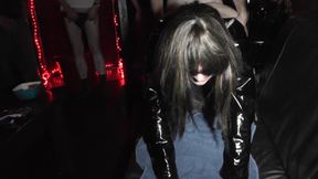 Gangbanged by 10 Fans and Members