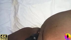 Stacked Latina milf shakes her big booty in lingerie