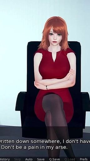 Cosy Cafe Part 3 - Sexy Headmistress