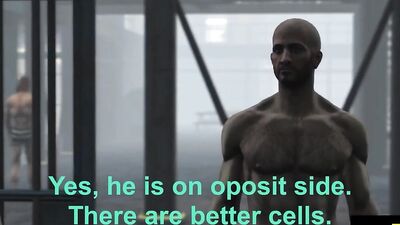 Hot Male Prison - You Are Allowed to Wear Only Boxers Shorts, Mate!