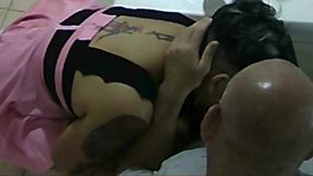 she is so bitch that while talking, she cannot stay without sucking your cock and asks you to fuck her ass because she cannot resist being for long without getting fucked in the ass