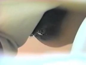 Girl with hot ass and pussy toilet voeur video