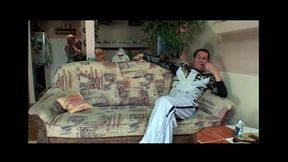 Little Housewife Fucked Doggy Style by Big Mature Cock