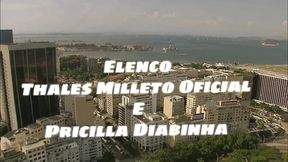 magrinha gostosa da , pricilla diabinha , veio conhecer o qg e foi recebida com pirocada