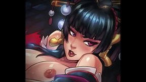 Jiggly Girls Reiq – Anime Music Video With Busty Heroes In Action