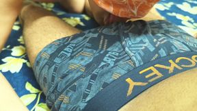 Indian Desi gay boy friend ko khoob sucking karwayi underwear play kiya