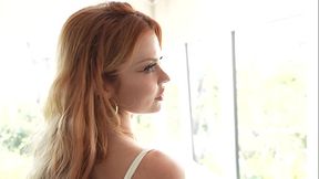 horny ginger girlfriend gets fucked raw in the sun